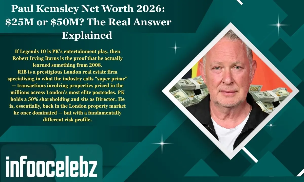 paul kemsley net worth