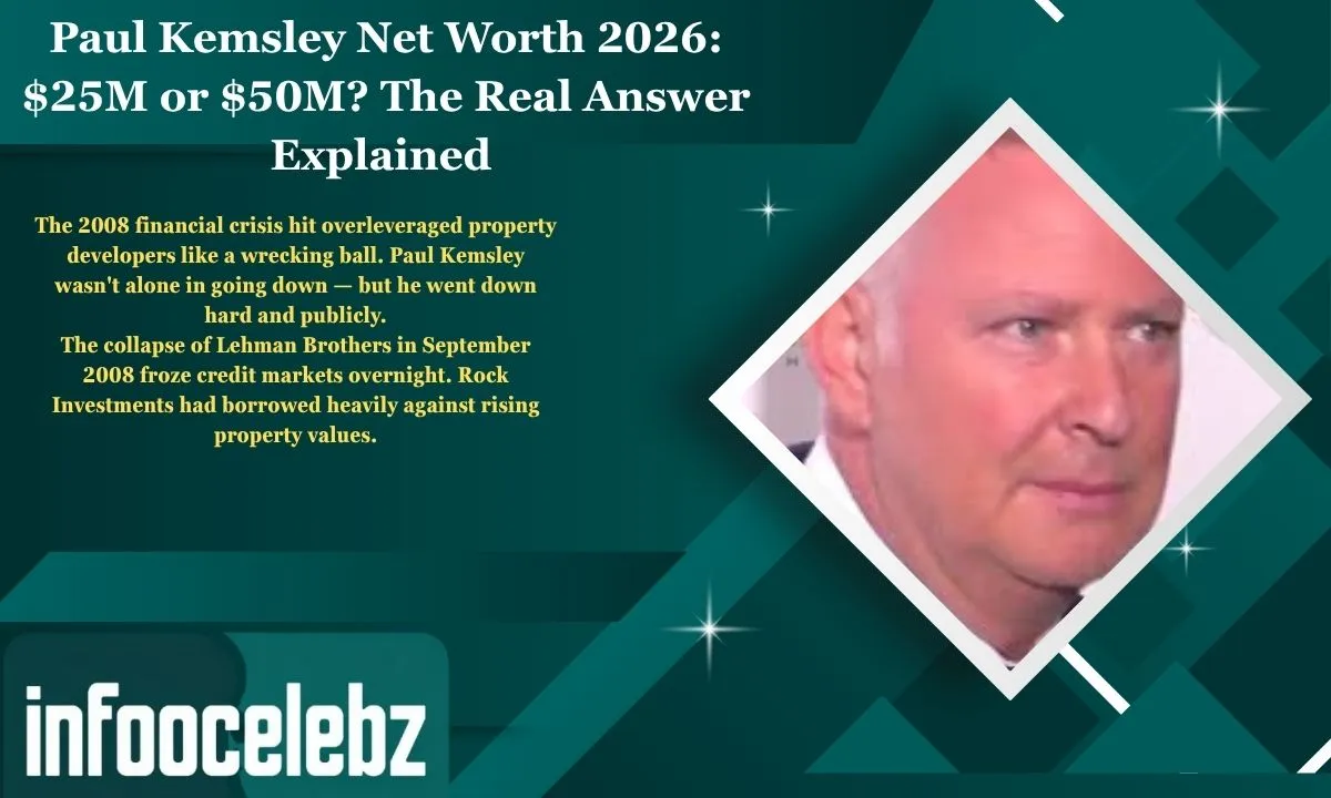 paul kemsley net worth